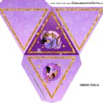 Caixa Piramide Personalizada Kit Festa Isabela Encanto