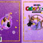 Capa Livrinho para Colorir Isabela Encanto Disney