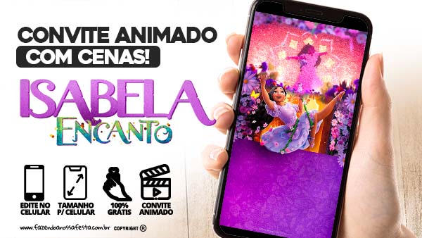 Convite Animado Barbie o Filme - Modelo Novo para Celular!