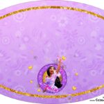 Placa Elipse Isabela Encanto Disney