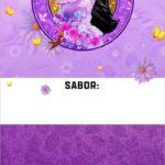 Rotulo para brownie Isabela Encanto Disney