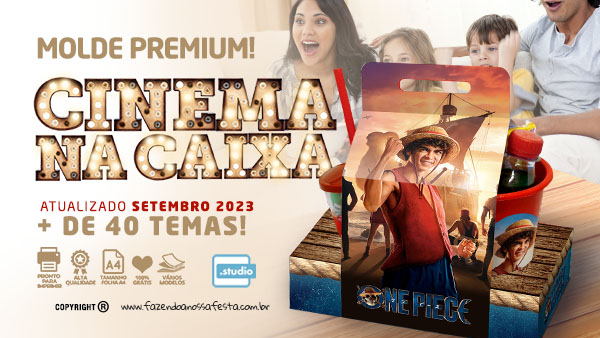 Kit Cineminha na Caixa Fazendo a Nossa Festat