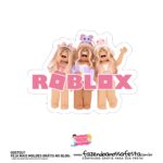 Caixa Cesta Elemento 3D Roblox Girl