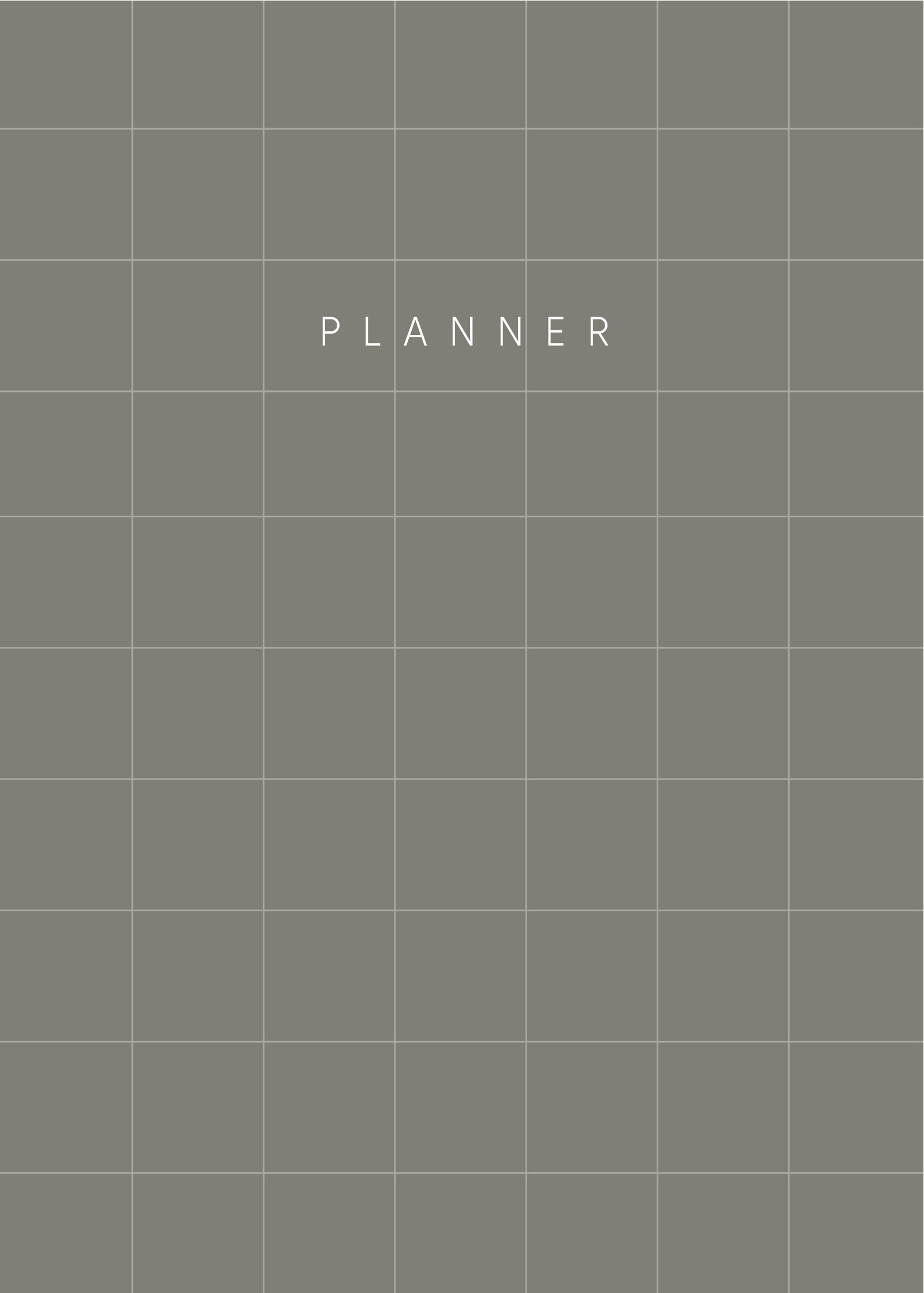 Planner 2023 Minimalista Xadrez para Imprimir - Download Grátis