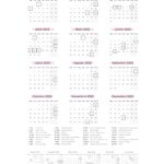 Planner Colorido Calendario 2025