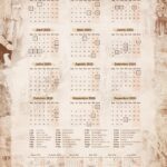 Planner Harry Potter Calendario 2022