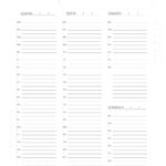 Planner Minimalista Xadrez Agenda Folha 2