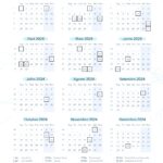 Planner Stitch Calendario 2024
