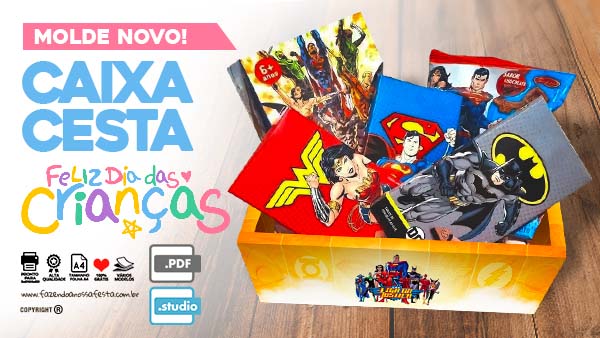 Caixa Cesta Elemento 3D Roblox - Fazendo a Nossa Festa