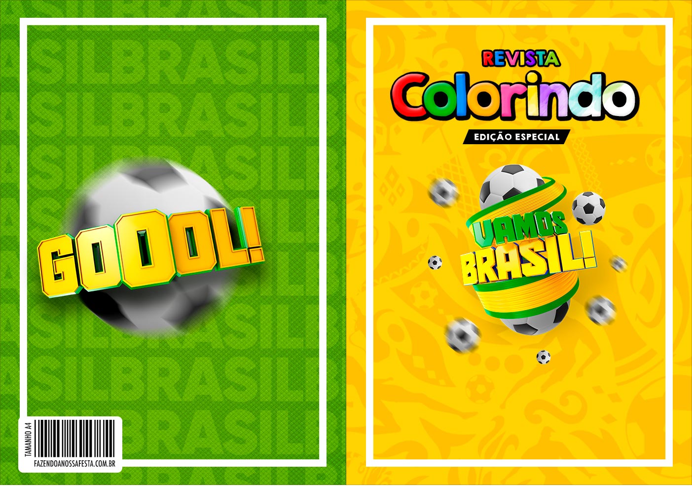 Capa Livrinho para Colorir Sonic - Fazendo a Nossa Festa