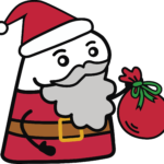 Papai Noel Presente Flork Natal