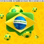 Saia Lateral de Bolo Copa do Mundo 2022