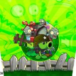 Adesivo Balde de Pipoca Plants vs Zombies