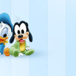 Adesivo Volta as Aulas Disney Babies Mickey Minnie