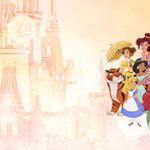 Adesivo Volta as Aulas Princesas Disney Todas
