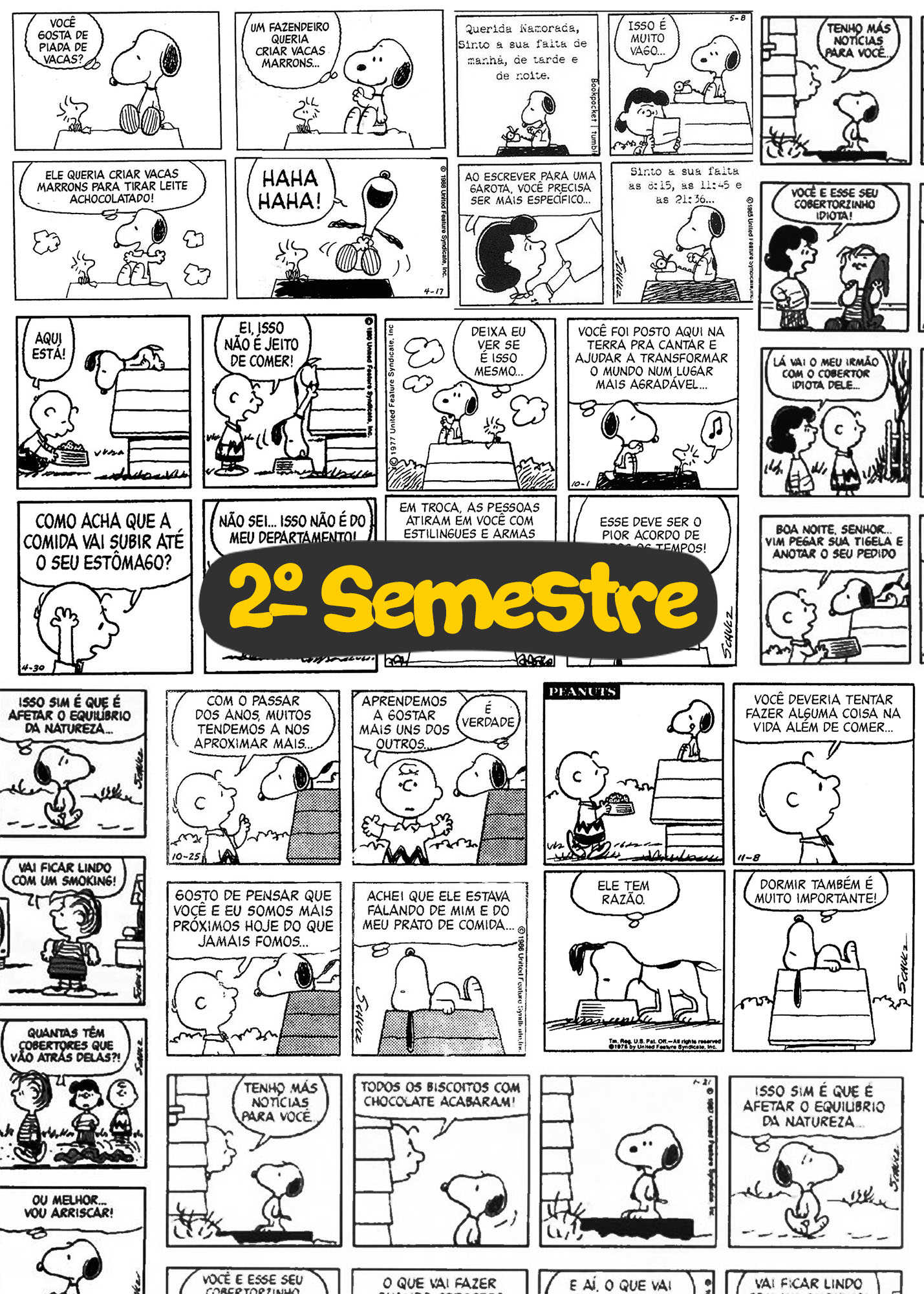 Caderno Planejamento Professor 2023 Snoopy 2 Semestre