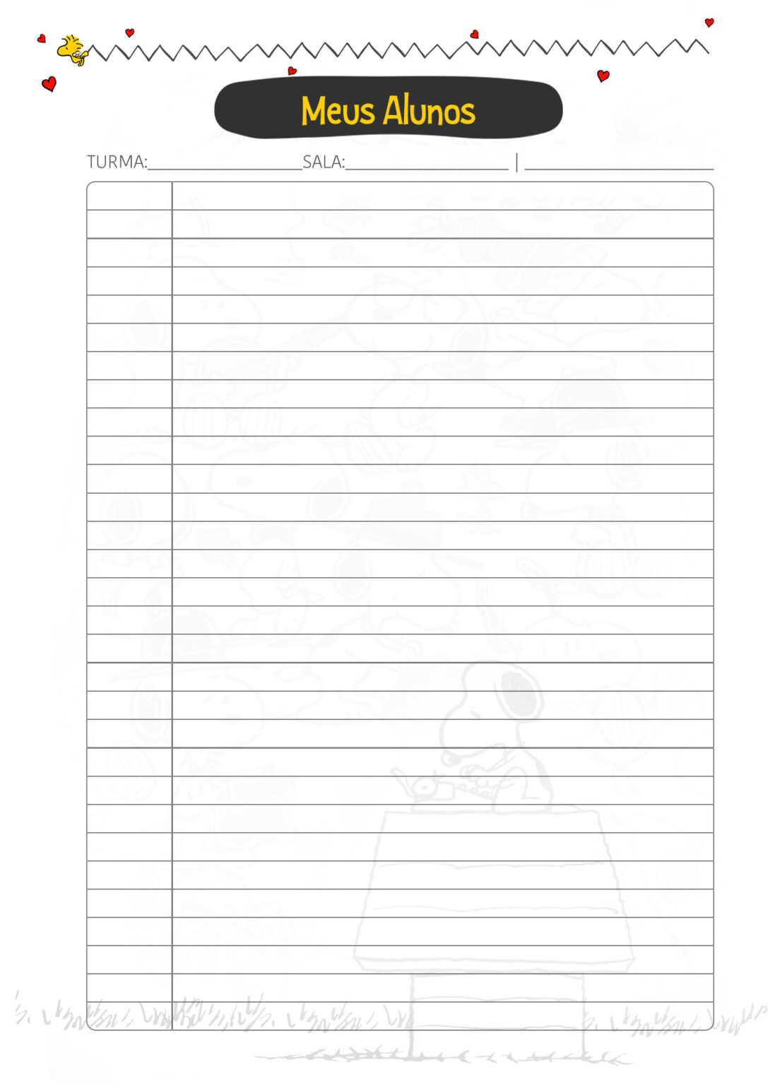 Caderno Planejamento Professor Snoopy Meus Alunos Limpo Fazendo A Nossa Festa