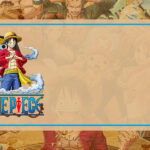 Etiqueta One Piece Volta as Aulas 2023