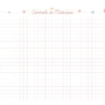 Planner 2023 Chuva de AmorControle de Material Professor