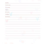 Planner 2023 Chuva de AmorDados Pessoais Professor