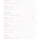 Planner 2023 Chuva de AmorDados dos Alunos Professor