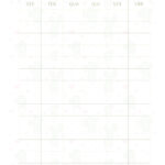 Planner Cactos Professor Horarios Grande 2023