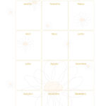 Planner Professor 2023 Margaridas Aniversarios