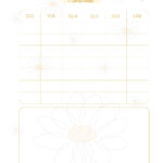 Planner Professor 2023 Margaridas Horarios