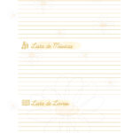 Planner Professor 2023 Margaridas Lista de Filmes Musicas Livros