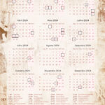 Planner Professor Harry Potter Calendario Professor 2024