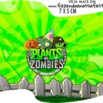 Topper Bandeirinha Plants vs Zombies