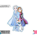 3D Kit Mini Confeiteiro Frozen