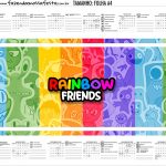 Calendario Personalizado Rainbow Friends
