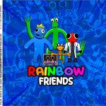 Molde Caixa Acrilica Rainbow Friends