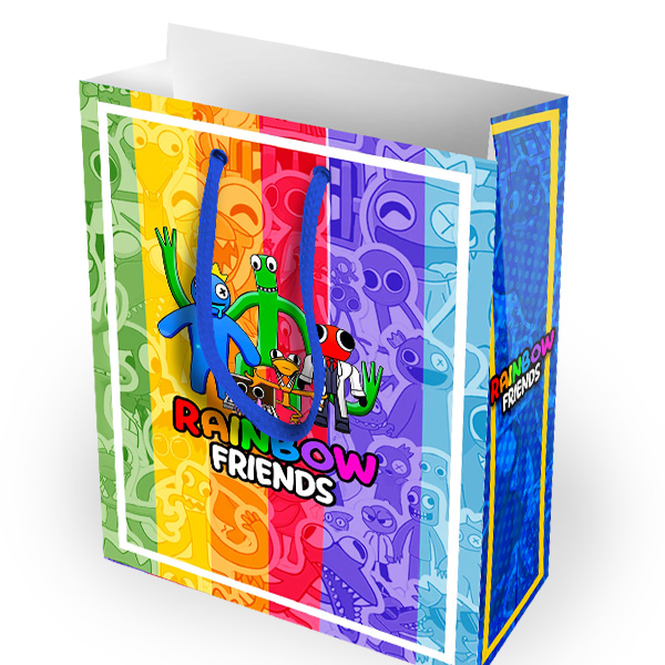 Kit 6 bonecos Rainbow Friends (Amigos Coloridos) - Roblox