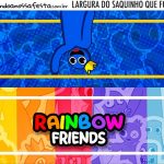 Rotulo Saquinho de Bala Rainbow Friends