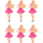 Apliques Caixinhas Kit Digital Barbie