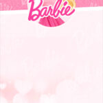 Convite Celular Kit Digital Barbie