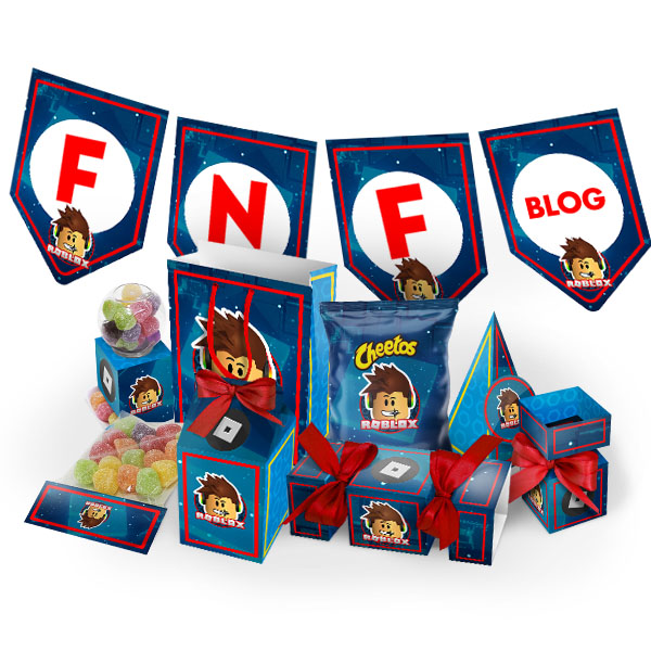 Kit Festa Personalizados Aniversário Roblox