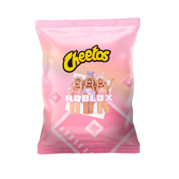 Molde Cheetos Roblox Rosa