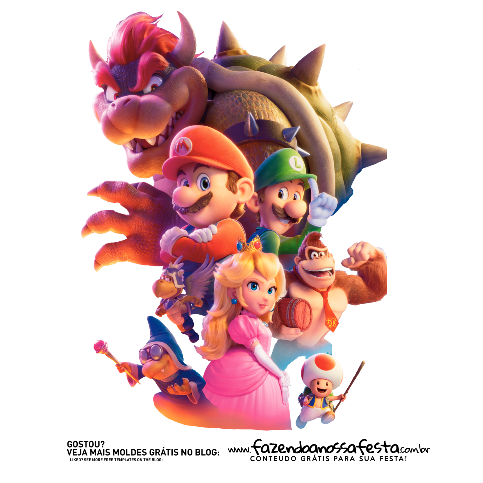 Kit Digital Mario Bros Filme