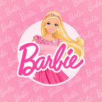 Painel de TV Festa Barbie 1