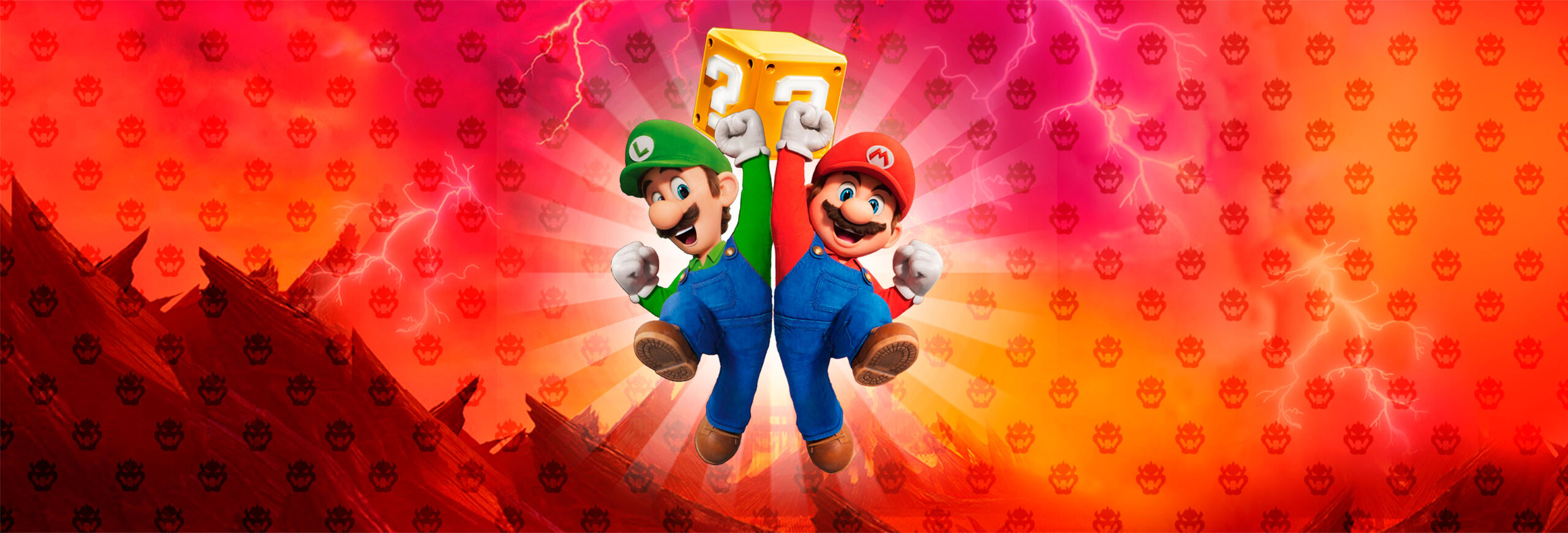 Aplique Grande 2 Mario Bros Filme - Fazendo a Nossa Festa