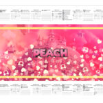 Calendario Peach Mario Bros Filme