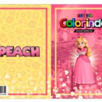 Revista Colorindo Peach Mario Bros Filme