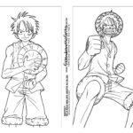 Livrinho de Colorir 1 One Piece
