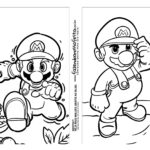 Livrinho de Colorir 1 Super Mario