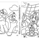 Livrinho de Colorir 3 Super Mario