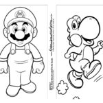 Livrinho de Colorir 4 Super Mario