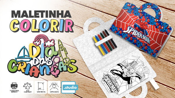 Livro para Colorir + 3 Giz - Roblox